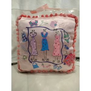 Satin Pillow For Girls Back Slot For Pen And Journal Molly & Me